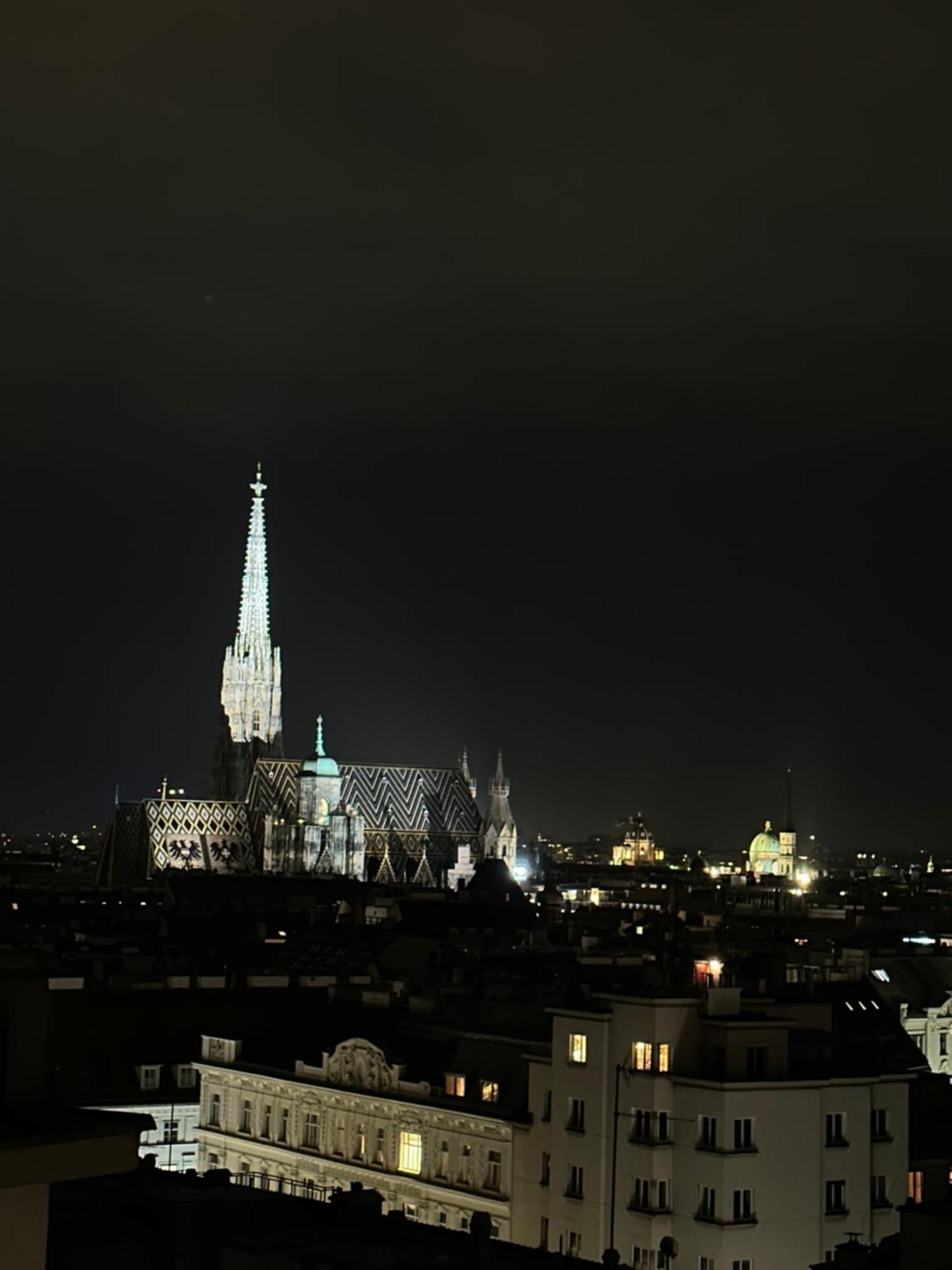 Center Apartment With 360° Rooftop Vienna Exterior photo